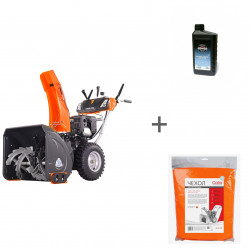 Бензиновый снегоуборщик YARD FOX OPTIMA 6654E + масло 5W30 SL/CF 1л + чехол RS-4112O в подарок