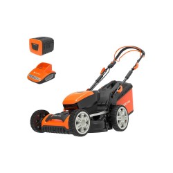 Аккумуляторная самоходная газонокосилка YARD FOX 60V SET EL 4655 B